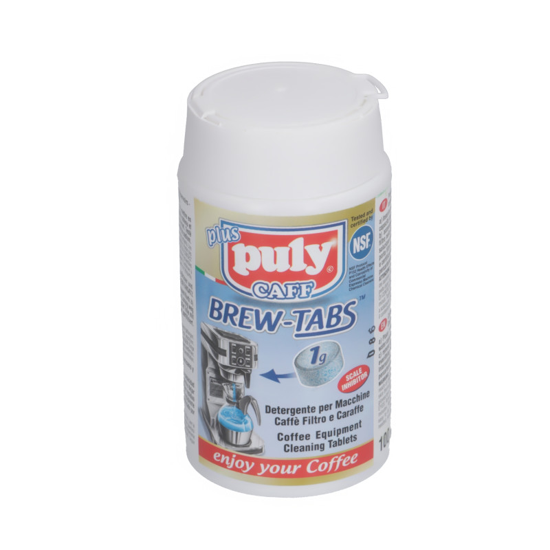 Filter Coffee Machine Cleaning Tablets „Puly Caff Brew Tabs“ 100x1 g