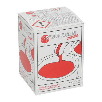 Descaler for coffee machines „Scale Clean“, 12x25 g