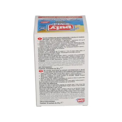 Kavos aparatų valiklis (detergentas) „Puly Caff Plus Powder“, 10x20 g