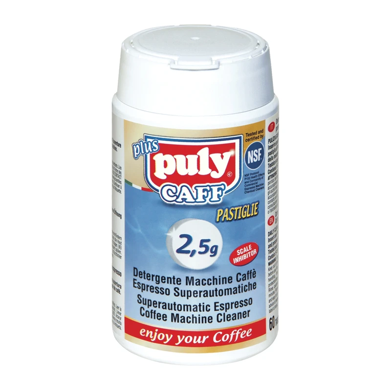 Superautomatinių kavos aparatų valymo tabletės „Puly Caff Plus®“ Pastiglie, 60 × 2,5 g