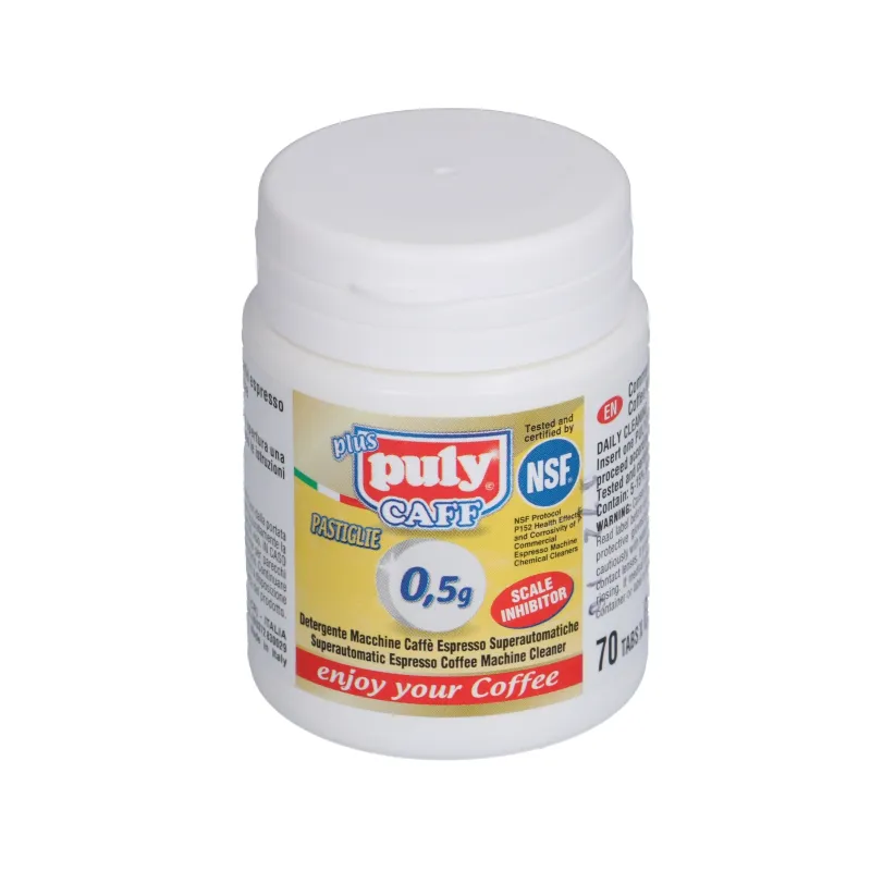 Kavos aparato valymo tabletės „Puly Caff Pastiglie“ 70x0,5 g Kavos aparato valymo tabletės „Puly Caff Pastiglie“ 70x0,5 g