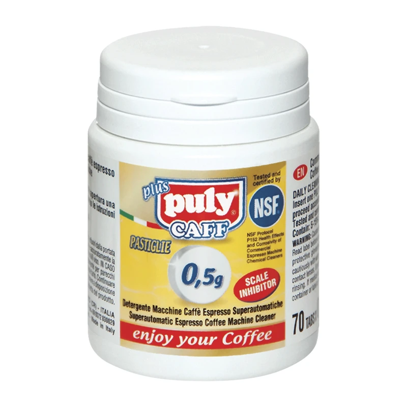 Superautomatinių kavos aparatų valymo tabletės „Puly Caff Plus®“ Pastiglie, 70 × 0,5 g Superautomatinių kavos aparatų valymo tabletės „Puly Caff Plus®“ Pastiglie, 70 × 0,5 g