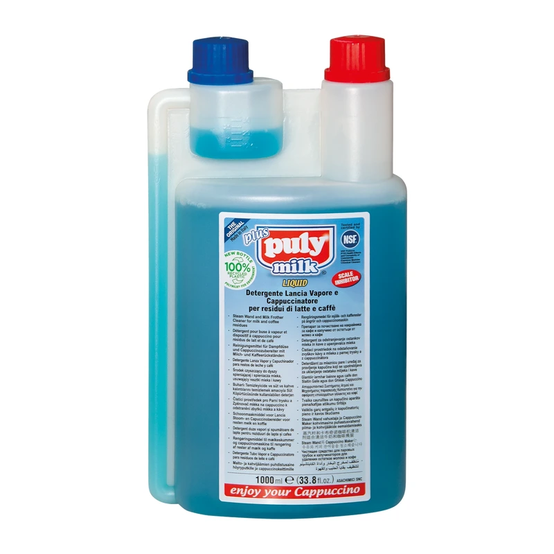 Kapučinatorių ir garų vamzdelių valiklis „Puly Milk Plus®“, 1 l