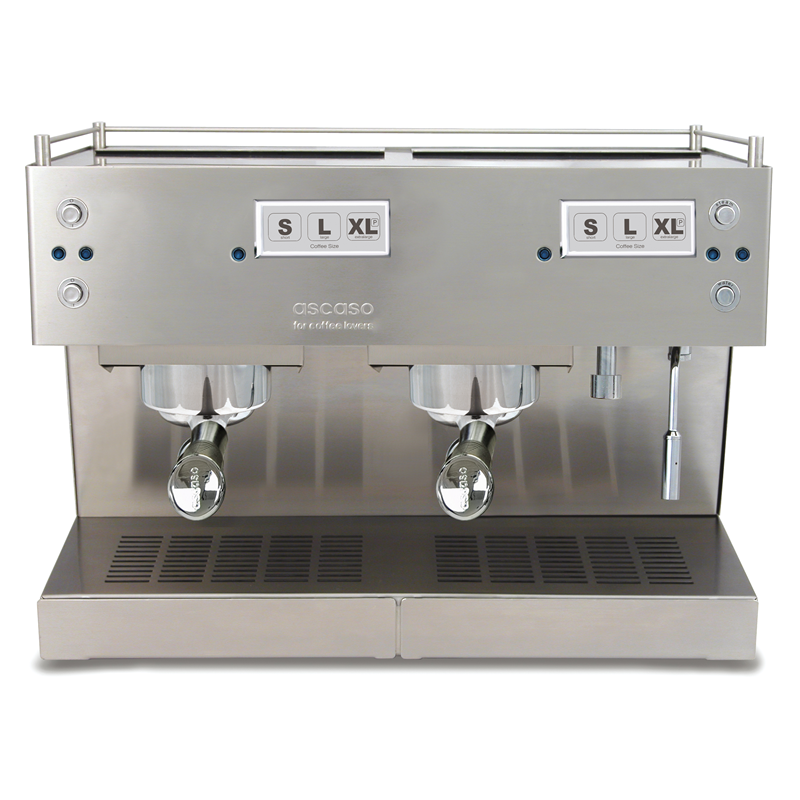 ASCASO Steel Trio PROF Tronic coffee machine