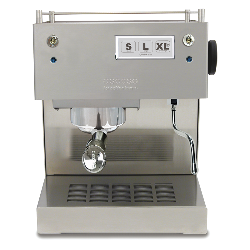 ASCASO Steel Uno PROF Tronic coffee machine